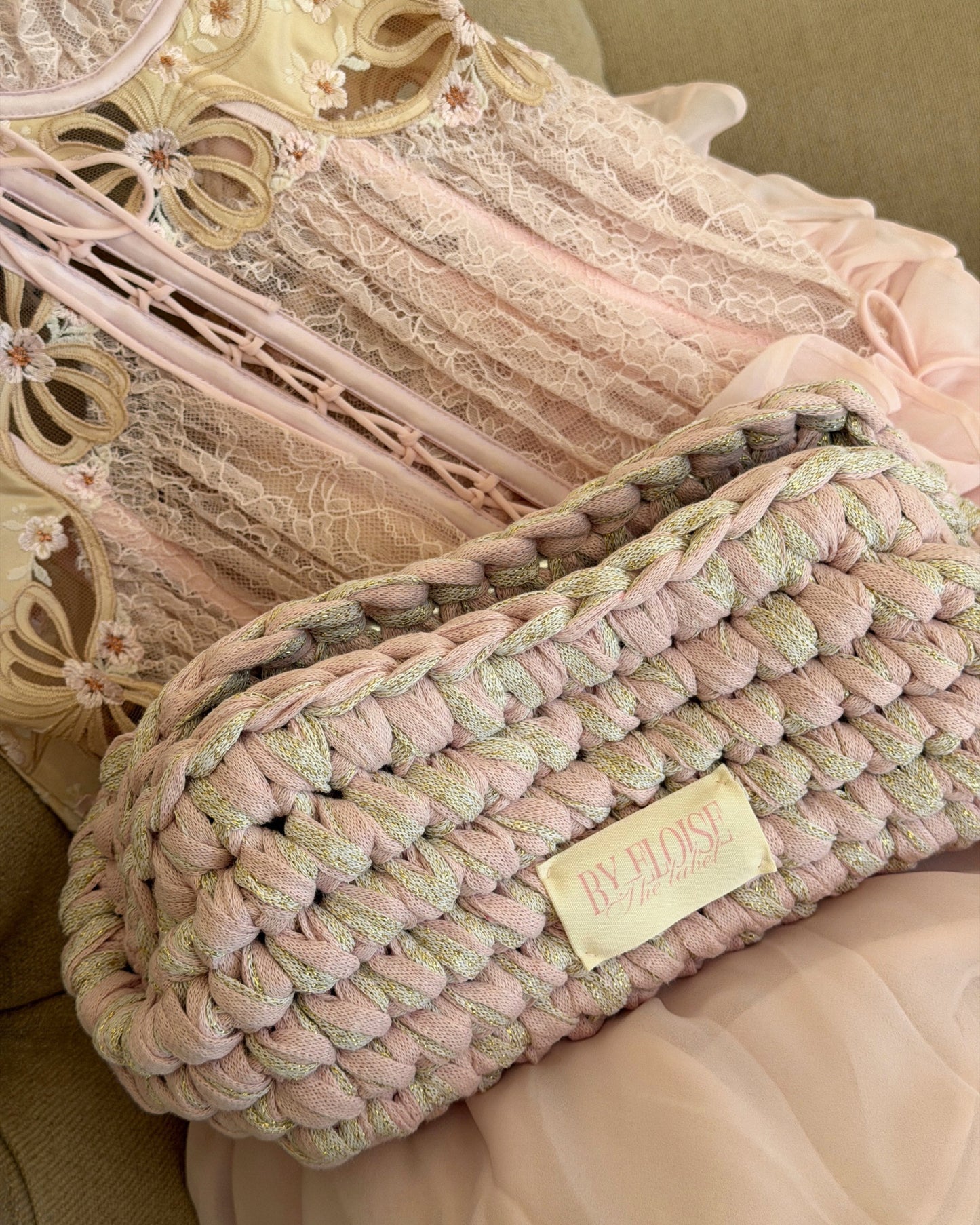 Pink Spritz Clutch