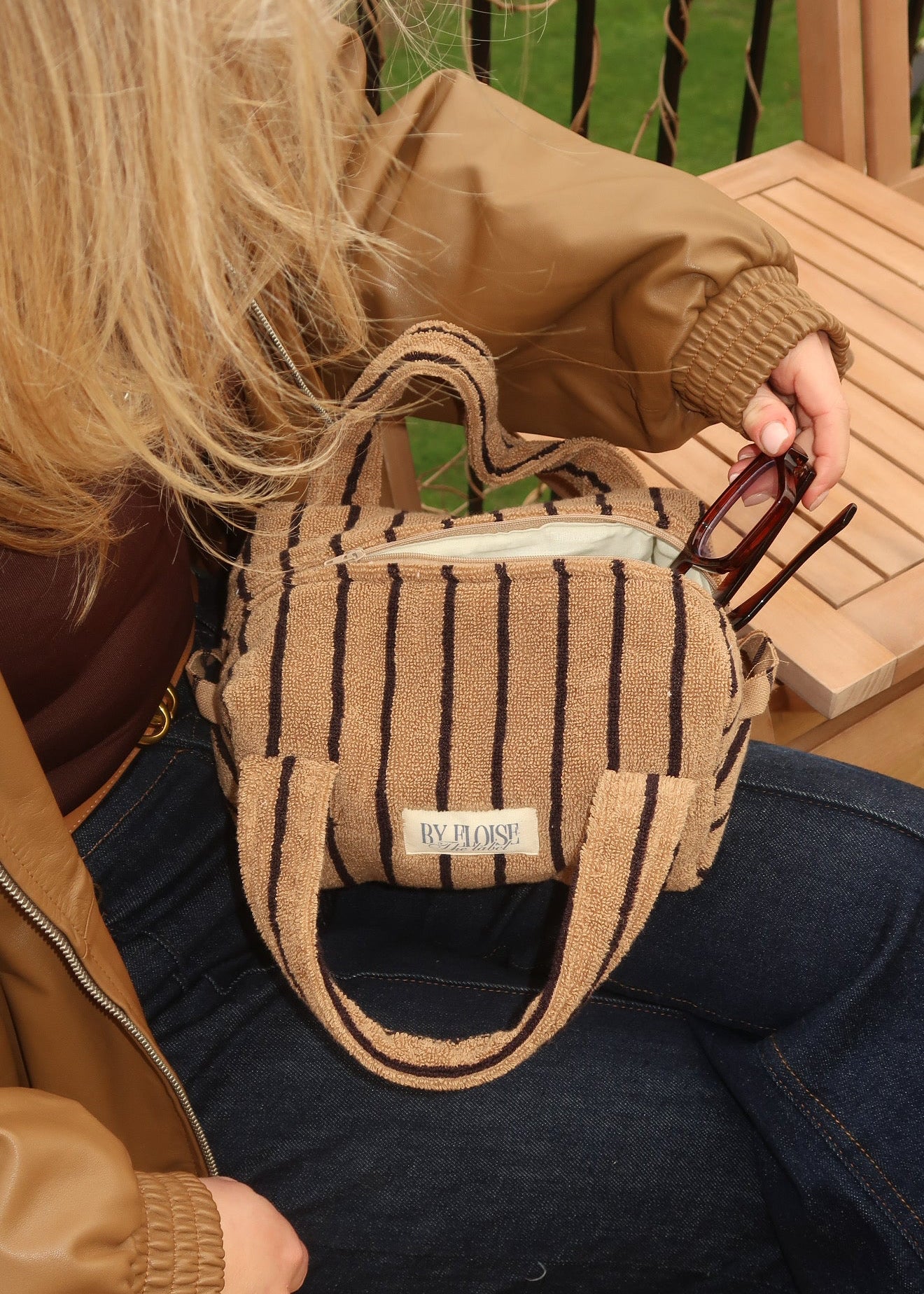 Mini Towel bag - Cocoa Bean ONE WEEK DISPATCH
